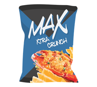 Crab Curry Asian Snacks Sticker