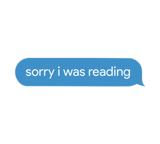 Sorry I Was Reading Booktok Sticker