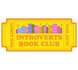 Introverts Book Club Kindle Sticker