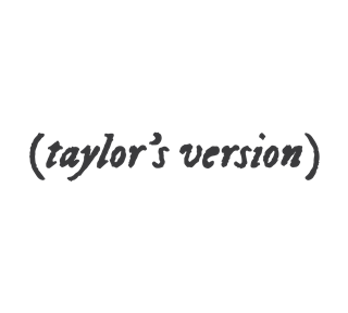 Taylor Swift (Taylors Version) Sticker