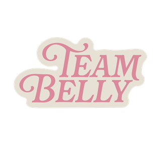 The Summer I Turned Pretty - Team Belly Sticker