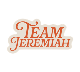 The Summer I Turned Pretty Team Jeremiah Sticker