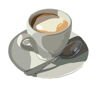 Vanilla Girl Coffee Cup Sticker