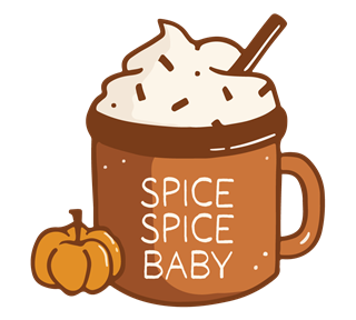 Soft Girl Fall - Spice Spice Baby Sticker
