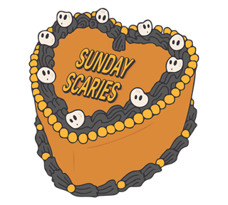 Halloween - Sunday Scaries Cake Sticker