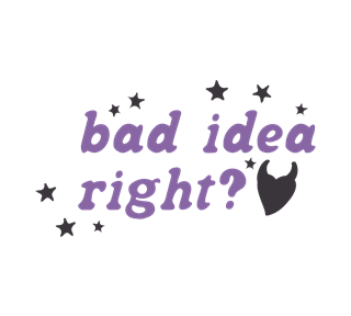Olivia Rodrigo - Bad Idea Right Sticker