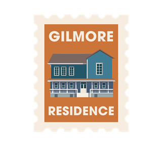 Gilmore Girls - Gilmore Residence Sticker