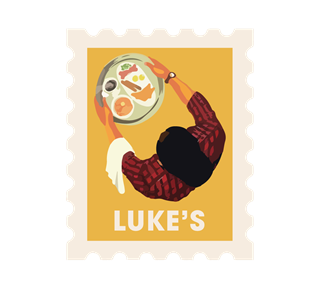 Gilmore Girls - Lukes Sticker