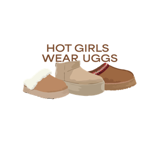Hot Girls - Wear Uggs Sticker