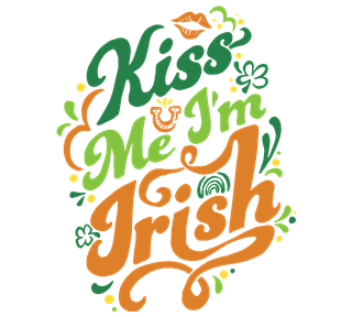 Kiss Me I'm Irish Sticker