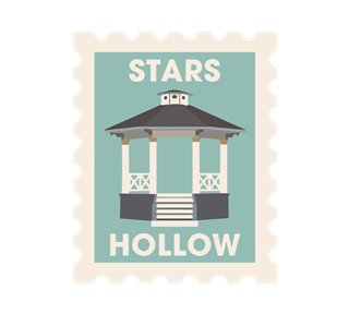 Gilmore Girls - Stars Hollow Sticker