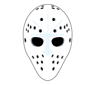 HOCKEY_GOALIE_MASK_01 Sticker