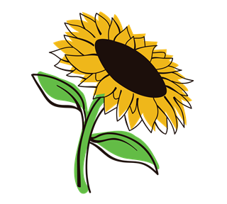 sunflower Sticker