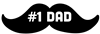 #1 Dad Moustache
