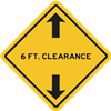 6 Feet Clearance