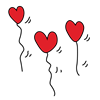 Balloon Hearts