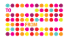 Colourful Dots To/From Label