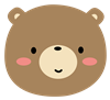 Cute Bear Face