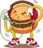 Dancing Burger