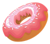 Donut Pink Sprinkle
