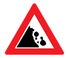 falling rocks