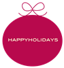 HAPPY HOLIDAYS ORNAMENT