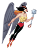 Hawkgirl Flying Up