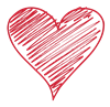 Heart Scribble 5