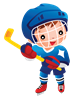 Hockey Player Boy