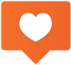 Instagram Love Heart Like 
