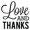 Love And Thanks