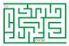 Maze To/From Gift Tag