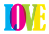 multicolor Love