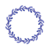 Purple Wreath