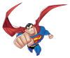 Superman Flying Front
