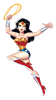 WonderWoman Jumping
