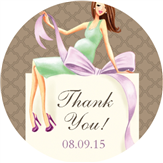 Brunette Baby Shower