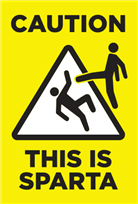 Caution Sparta