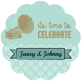 Celebrate Teal & Gold