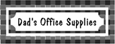 Checkers Office Label