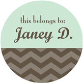 Chocolate Mint ZigZag