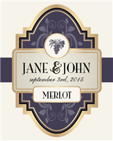 Elegant Wine Label