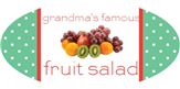 Fruit Jelly Label