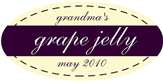 Grape Jelly Label