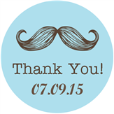 Moustache Thank You
