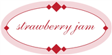 Strawberry Jam Label