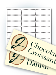 2.6" x 1" Rectangle Labels