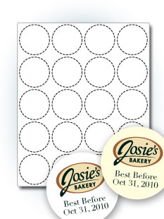 2" Round Labels