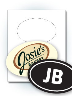 5.75" Euro Oval Stickers