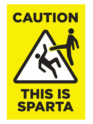 Caution Sparta